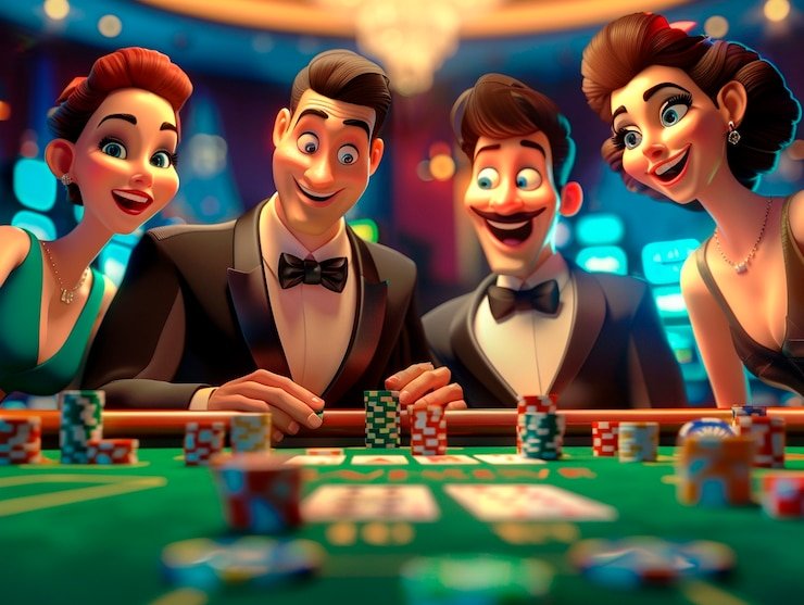 Tabel strategi dasar blackjack dan roda roulette Blueprint Gaming