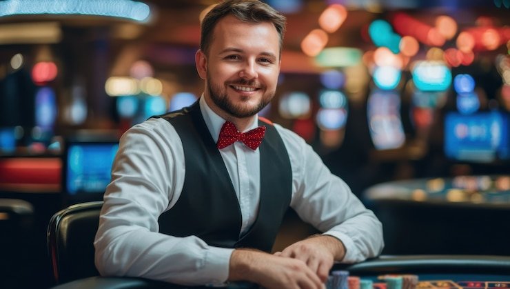 Antarmuka aplikasi mobile sorong toto menampilkan tabel blackjack live dan opsi pembayaran DANA, OVO, GoPay